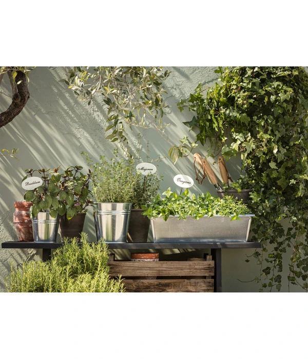 Zink-Kasten, Silber, Ca. B50/H13/T17 Cm 2 Zink-Kasten, Silber, Ca. B50/H13/T17 Cm – Bild 2