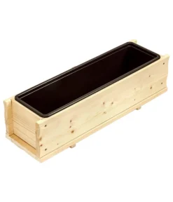 Dehner Holz-Blumenkasten, Rechteckig -Pflanzen Promotion Geschäft 272625 272633 272641 WE DE 001 HolzBlumenkastenrechteckigPflanzkastenKraeuterkastenBlumentopf