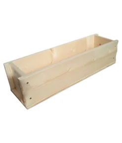 Dehner Holz-Blumenkasten, Rechteckig