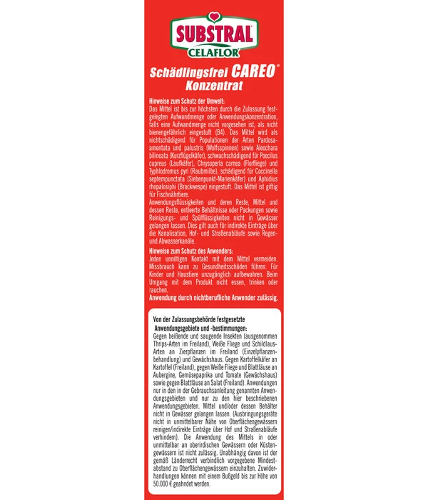 Substral® Celaflor® Schädlingsfrei Careo® Für Gemüse, 250 Ml 3 Substral® Celaflor® Schädlingsfrei Careo® Für Gemüse, 250 Ml – Bild 3
