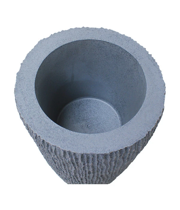 Roto Kunststoff-Blumentopf Samba, Konisch, Ø 48 Cm, Grau 2 Roto Kunststoff-Blumentopf Samba, Konisch, Ø 48 Cm, Grau – Bild 2