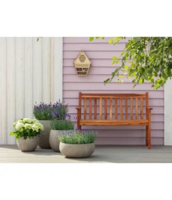 Dehner Leichtbeton-Schale Balloon Stone, Grau -Pflanzen Promotion Geschäft 4058046 4058087 4057972 WE MO 005 DehnerLeichtbetonTopfPflanztopfPflanzvase