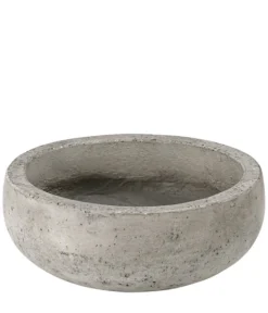 Dehner Leichtbeton-Schale Balloon Stone, Grau