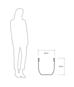 Farmet Kunststoff-Topf-Set Orione Alto, Rund, Grau, 2-teilig 10 Farmet Kunststoff-Topf-Set Orione Alto, Rund, Grau, 2-teilig -Pflanzen Promotion Geschäft 4108791 WE DE 004 ORIONEALTOHoherRunderPflanzkuebelDurchmesser40cm40cmhochSTEINBEIGE