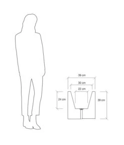 Farmet Kunststoff-Pflanzkübel Atlantis, Doppelwandig 6 Farmet Kunststoff-Pflanzkübel Atlantis, Doppelwandig -Pflanzen Promotion Geschäft 4109971 WE DE 004 ATLANTISRechteckigerDoppelwandigerPflanzkuebel39x39x39cmhochSTEINBEIGE