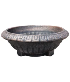 Roto Kunststoff-Pflanzschale Ballett, Rund, Bronze, Ca. Ø50/H18,5 Cm