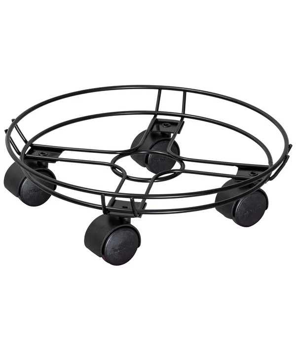 Wagner Pflanzenroller Draht, Ø 30 Cm, Schwarz 1 Wagner Pflanzenroller Draht, Ø 30 Cm, Schwarz