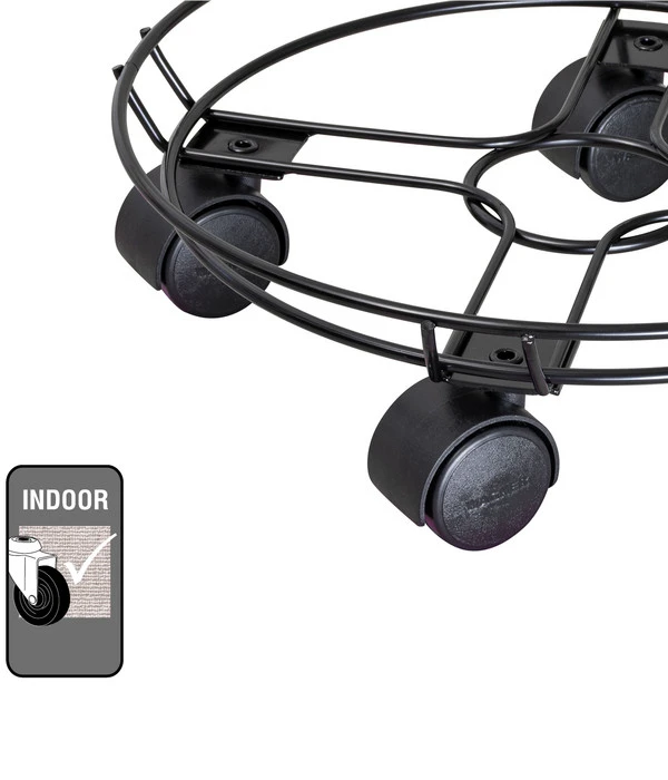 Wagner Pflanzenroller Draht, Ø 30 Cm, Schwarz 3 Wagner Pflanzenroller Draht, Ø 30 Cm, Schwarz – Bild 3