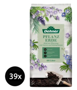 Dehner Pflanzerde, 39 X 60 Liter