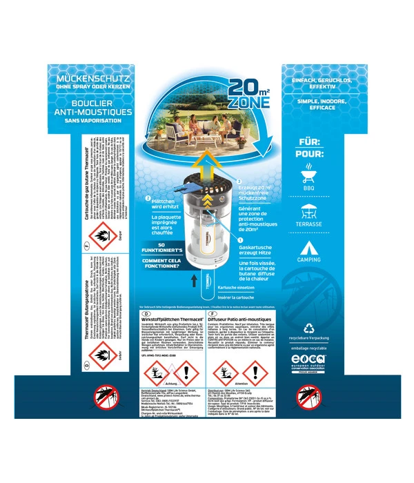 Thermacell Mückenabwehr Protect, Navy Blue 2 Thermacell Mückenabwehr Protect, Navy Blue – Bild 2