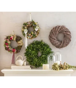 Dehner Kranz Wild-Pistazie, Ca. Ø36 Cm -Pflanzen Promotion Geschäft 6273593 6032536 6279897 WE MO 001 Herbstkraenze 1