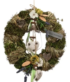 Dehner Türkranz Lavendel, Ca. Ø28 Cm