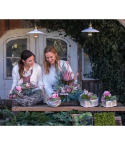 Grabkranz Im Himmel, Ca. Ø45/H25 Cm -Pflanzen Promotion Geschäft 6462816 6462808 WE MO 001 SerieImHimmel Allerheiligen2023