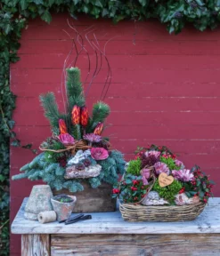 Grabgesteck In Liebe, Ca. B60/H80/T40 Cm -Pflanzen Promotion Geschäft 6462881 WE MO 001 SerieInLiebePremiumAllerheiligen2023