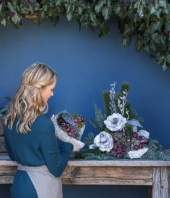 Grabgesteck In Erinnerung, Herzförmig, Ca. B25/H15/T20 Cm -Pflanzen Promotion Geschäft 6463012 WE MO 001 SerieInErinnerungPremiumAllerheiligen2023