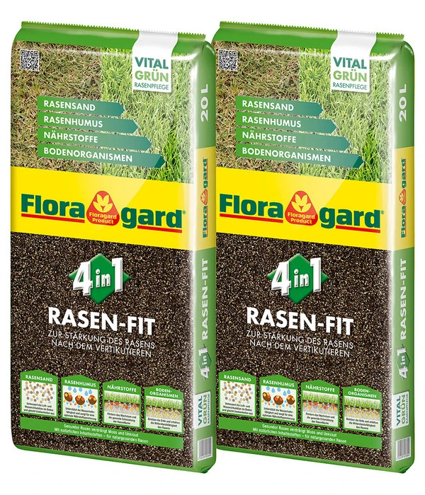 Floragard 4in1 Rasenfit 1 Floragard 4in1 Rasenfit
