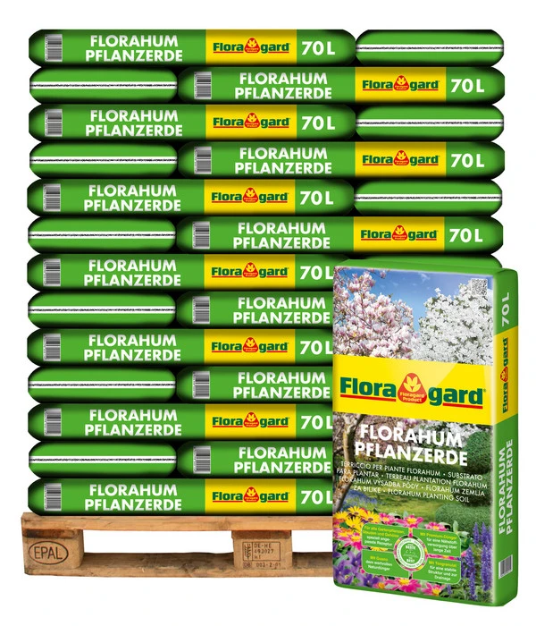 Floragard Florahum Pflanzerde, 36 X 70 L 1 Floragard Florahum Pflanzerde, 36 X 70 L
