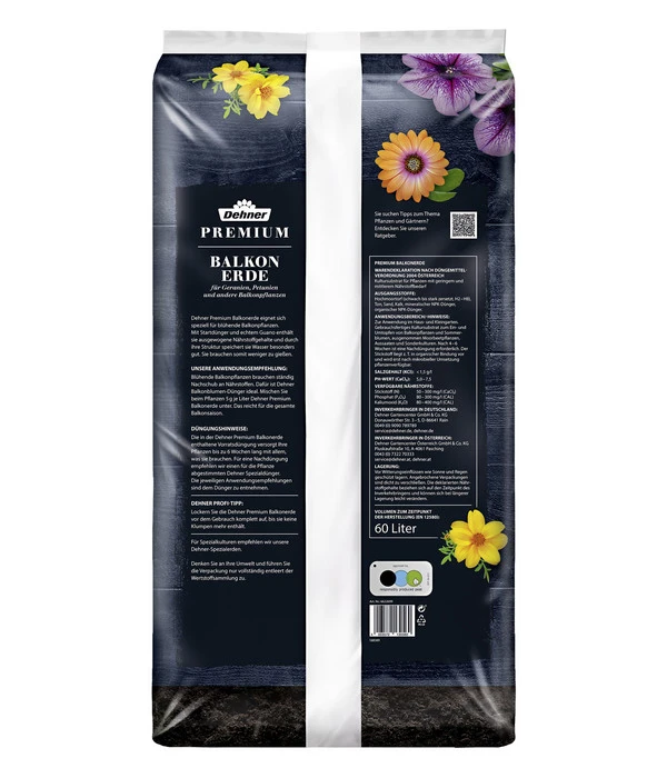 Dehner Premium Balkonerde, 60 L 2 Dehner Premium Balkonerde, 60 L – Bild 2