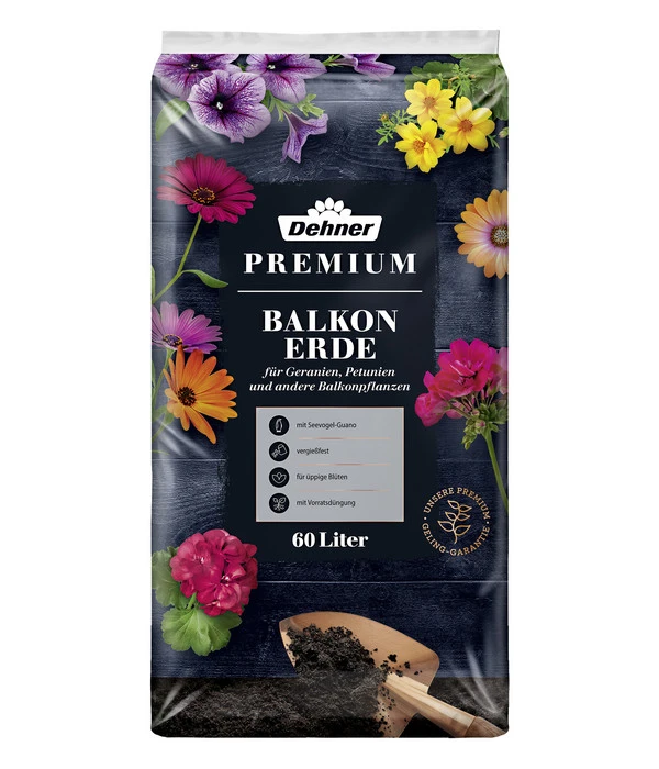 Dehner Premium Balkonerde, 60 L 1 Dehner Premium Balkonerde, 60 L