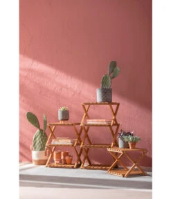 Dehner Blumentreppe Macao -Pflanzen Promotion Geschäft 6713473 6713507 6713523 WE MO 001 BlumentreppeMacao