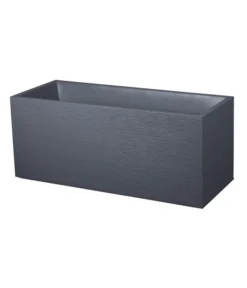 EDA-plastiques Kunststoff-Kasten Graphit, Anthrazit, Ca. B99,5/H43,5/T39,5 Cm