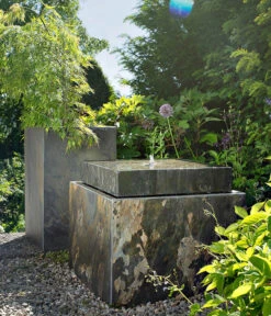 Climaqua Schiefer-Säule Pylo, Quadratisch -Pflanzen Promotion Geschäft 6877179 WE MO 003 ClimaquaSchieferSaeulePyloquadratisch