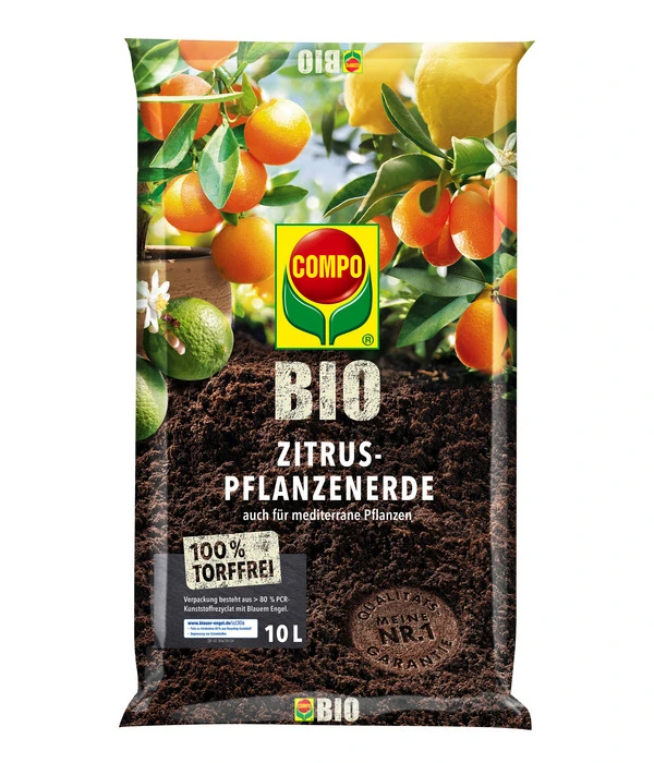 COMPO BIO Zitrus-Pflanzenerde, 10 L 1 COMPO BIO Zitrus-Pflanzenerde, 10 L