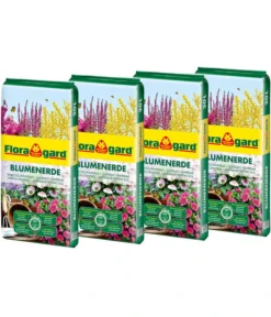 Floragard Blumenerde, 4 X 20 L