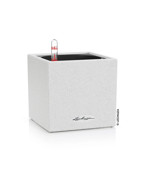 LECHUZA® Kunststoff-Topf Canto Stone, Eckig, Ca. B14/H13,5/T14 Cm 1 LECHUZA® Kunststoff-Topf Canto Stone, Eckig, Ca. B14/H13,5/T14 Cm