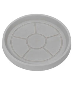 Farmet New Kunststoff-Topf Pegasus, Konisch, Inkl. Untersetzer, Ca. Ø60/H55 Cm -Pflanzen Promotion Geschäft 6965685 WE DE 001 FarmetTopfPegasusSteingrauUntersetzer