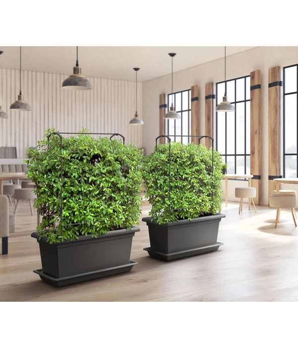 Magnus Kunststoff-Blumenkasten, Rechteckig. Ca. B98/H37/T38 Cm 4 Magnus Kunststoff-Blumenkasten, Rechteckig. Ca. B98/H37/T38 Cm – Bild 4