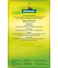 Zwetschge 'Haganta' 7 Zwetschge 'Haganta' -Pflanzen Promotion Geschäft 7662257 ZwetscheHaganta Etikett 2