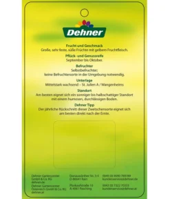 Zwetschge 'Presenta' 7 Zwetschge 'Presenta' -Pflanzen Promotion Geschäft 7729460 ZwetschePresenta Etikett 2